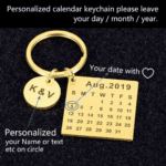 calendar key chain